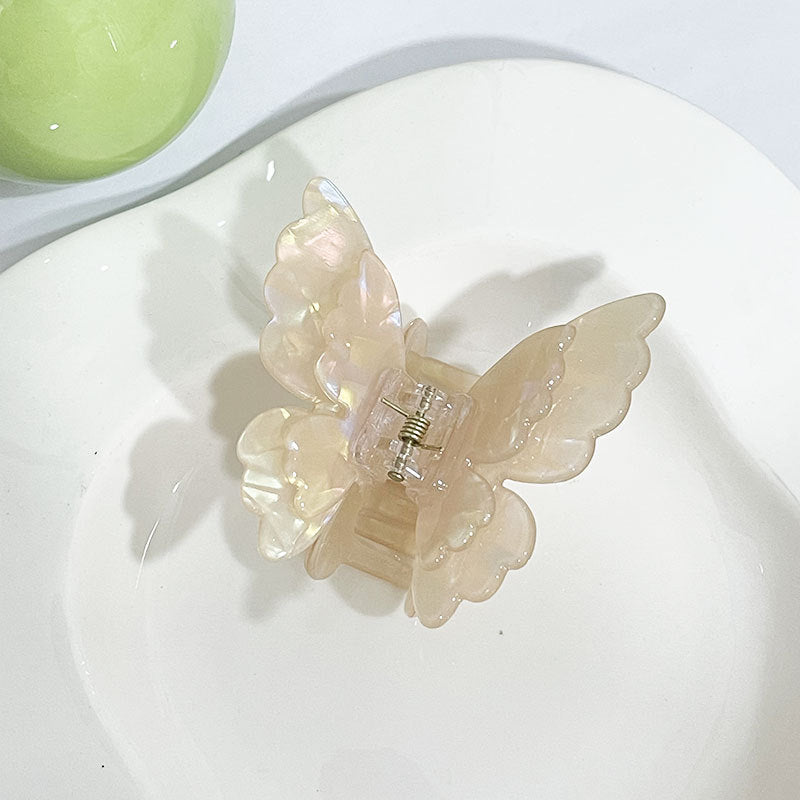 Wholesale Butterfly Acetate Streamer Shark Clip